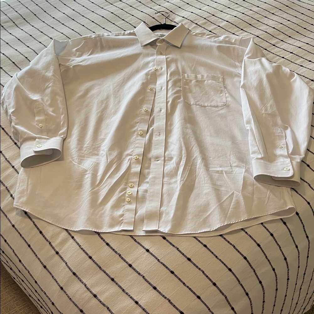 Joseph Abboud No Wrinkle White Shirt